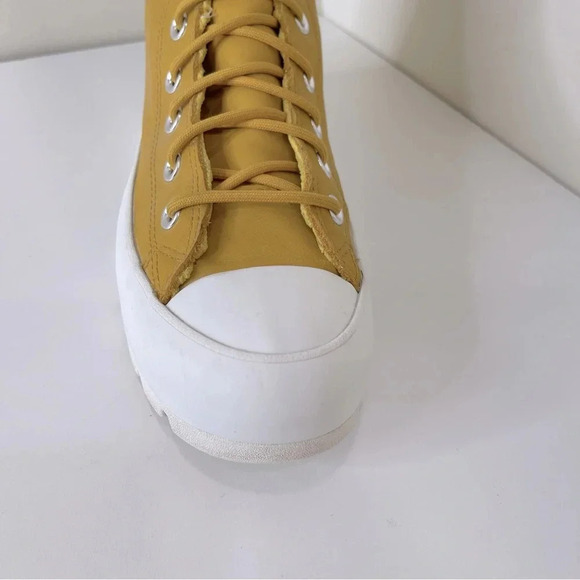 Converse Chuck Taylor All Star Leather Lugged High Top sneaker gortex waterproof - Picture 9 of 14